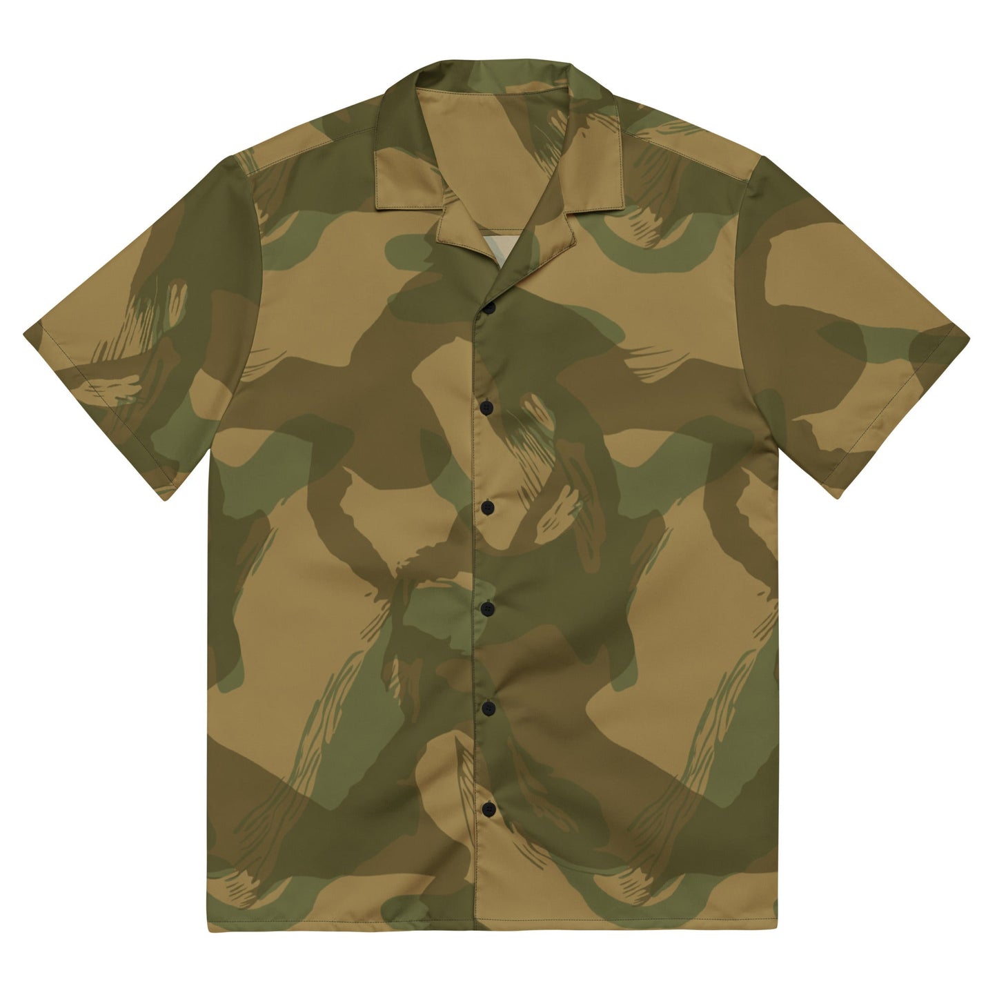 British Denison Airborne CAMO Unisex button shirt - 2XS - Button Shirts