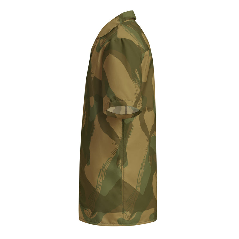 Denison WWII Airborne CAMO Unisex Short-Sleeve Button Shirt - Button-Up