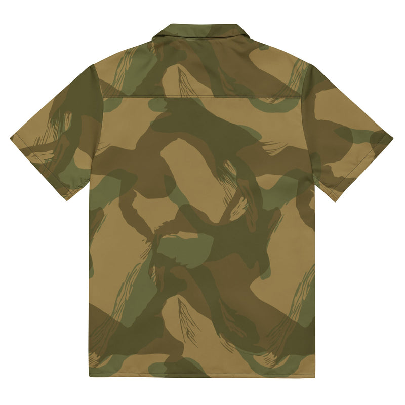 Denison WWII Airborne CAMO Unisex Short-Sleeve Button Shirt - Button-Up