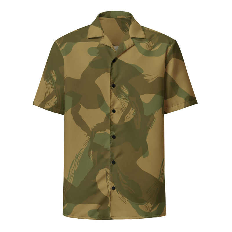 Denison WWII Airborne CAMO Unisex Short-Sleeve Button Shirt - Button-Up