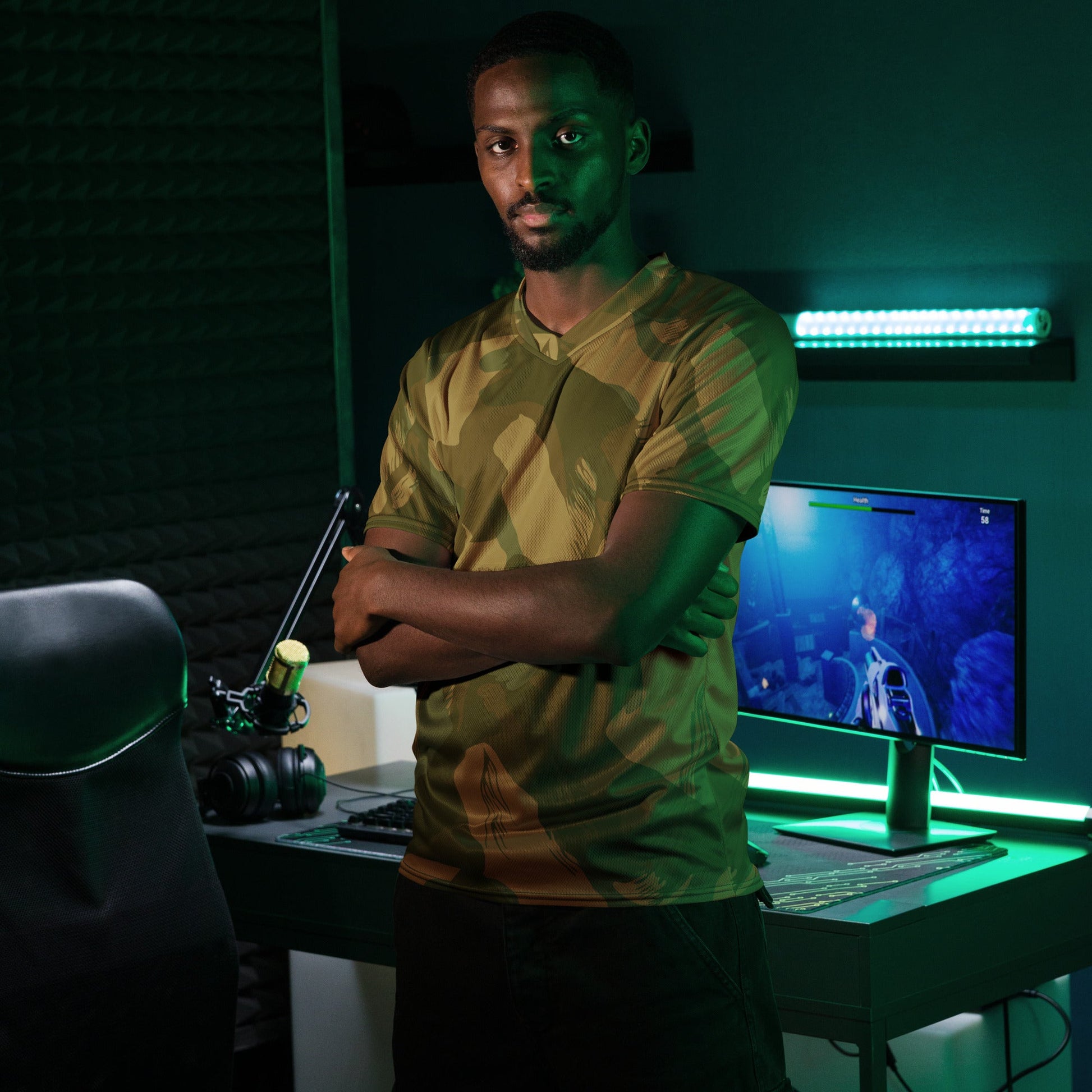 British Denison Airborne CAMO unisex sports jersey Sports Jerseys