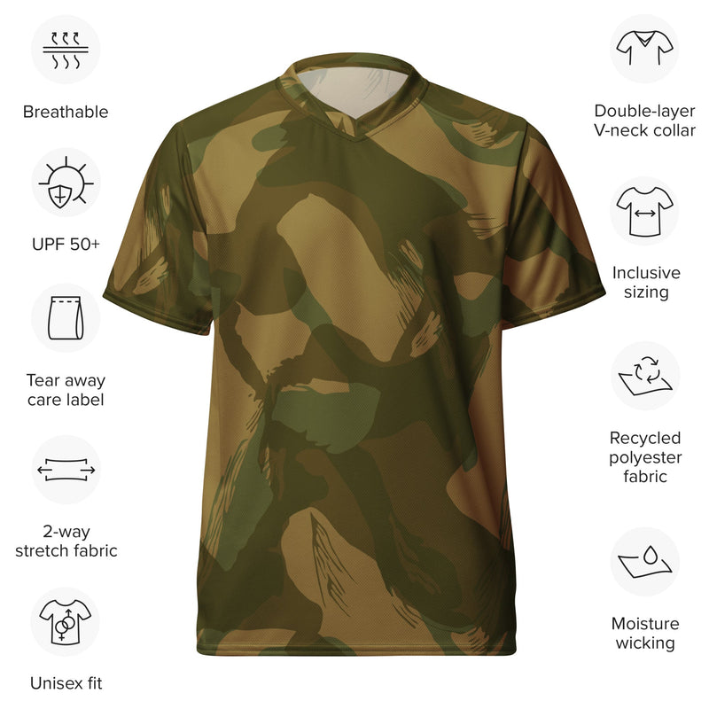 Denison WWII Airborne CAMO Unisex Sports Jersey