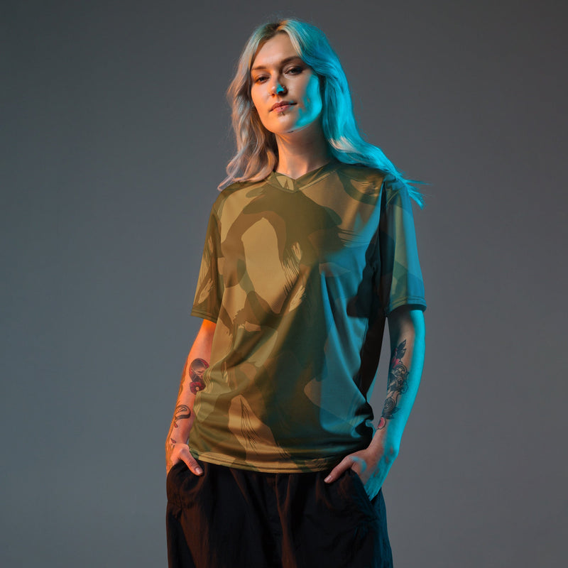 Denison WWII Airborne CAMO Unisex Sports Jersey