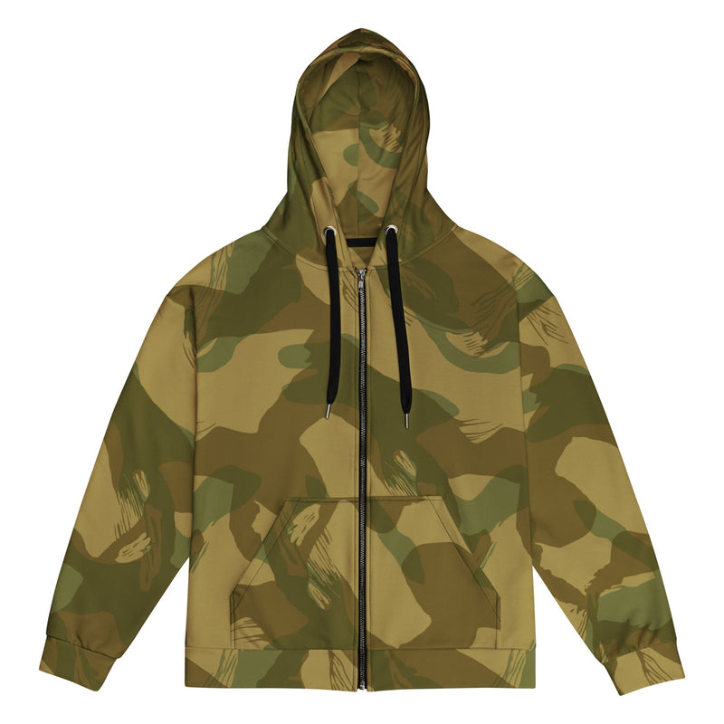 Denison WWII Airborne CAMO Unisex Zip Hoodie - 2XS