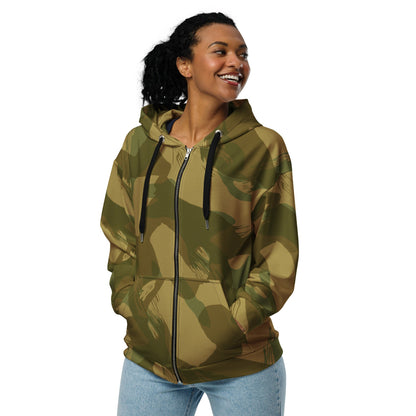 British Denison Airborne CAMO Unisex zip hoodie Zip Hoodies