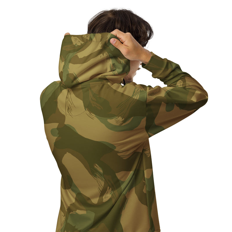 Denison WWII Airborne CAMO Unisex Zip Hoodie