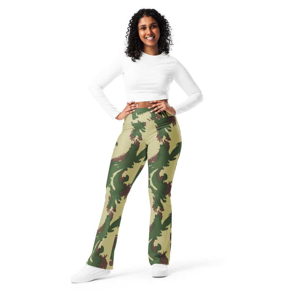 British Denison Pattern 59 Wild Geese Movie Simba CAMO Flare leggings - Womens Leggings