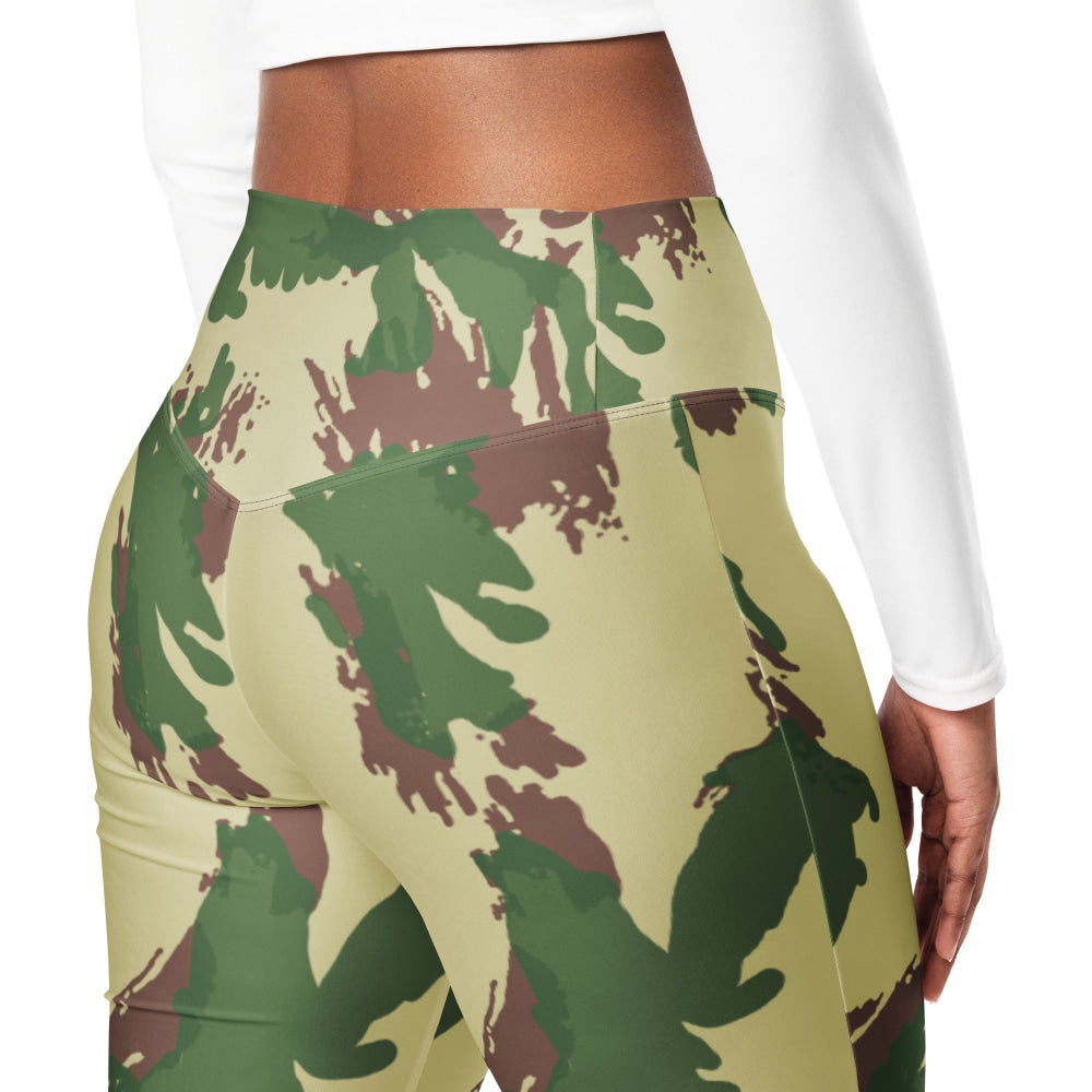 British Denison Pattern 59 Wild Geese Movie Simba CAMO Flare leggings - Womens Leggings