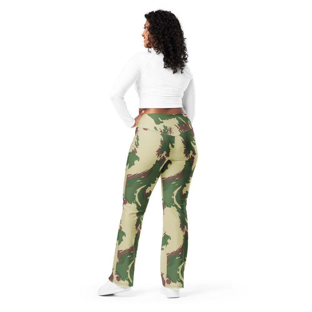 British Denison Pattern 59 Wild Geese Movie Simba CAMO Flare leggings - Womens Leggings