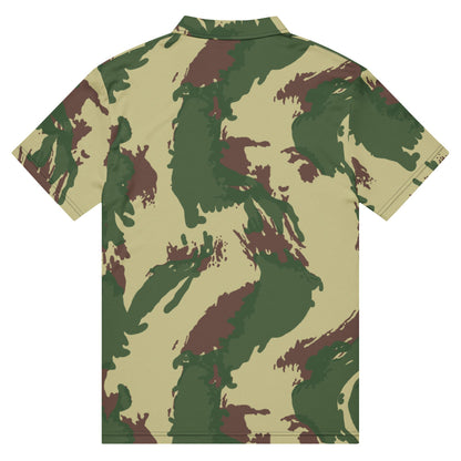 British Denison Pattern 59 Wild Geese Movie Simba CAMO Men’s slim fit polo - Mens Slim Fit Polo