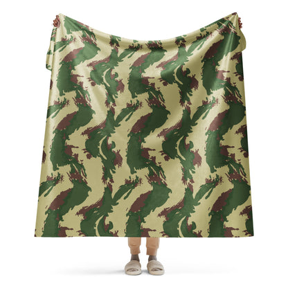 British Denison Pattern 59 Wild Geese Movie Simba CAMO Sherpa blanket - 60″×80″ - Blanket