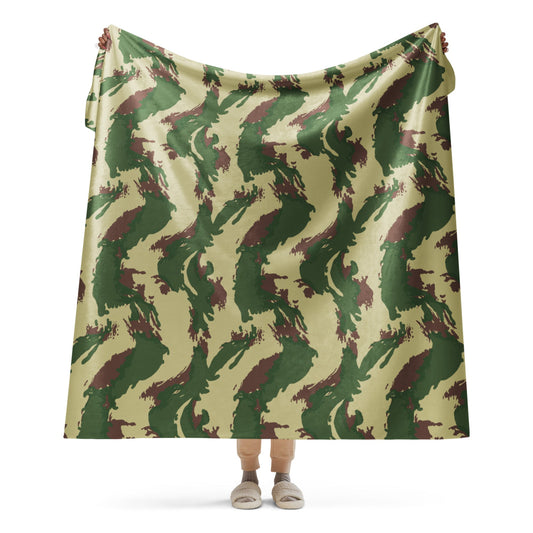 British Denison Pattern 59 Wild Geese Movie Simba CAMO Sherpa blanket - 60″×80″ - Blanket