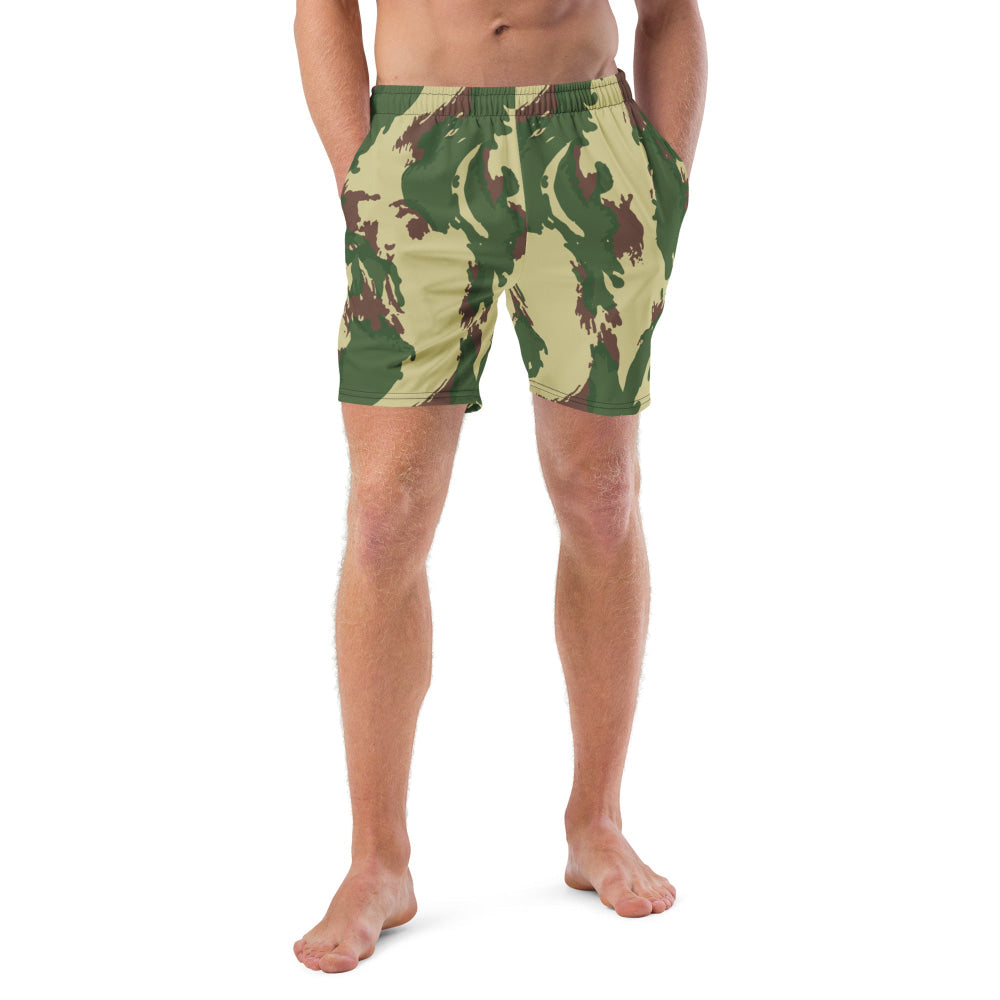 British Denison Pattern 59 Wild Geese Movie Simba CAMO Swim Trunks - 2XS - Mens