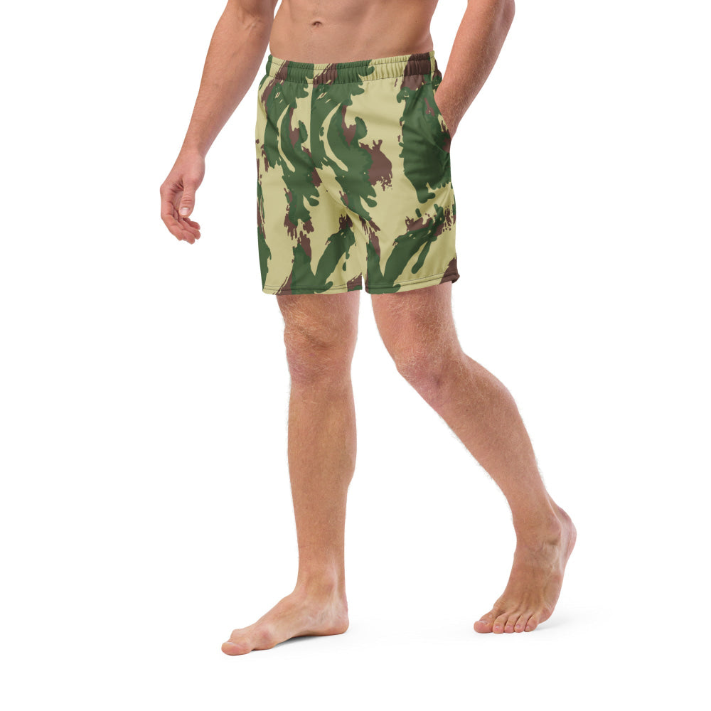 British Denison Pattern 59 Wild Geese Movie Simba CAMO Swim Trunks - Mens