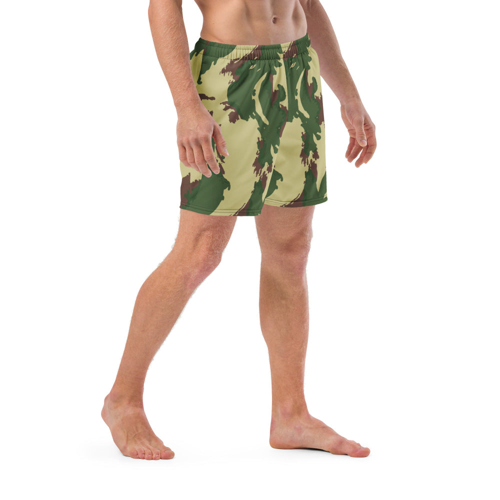 British Denison Pattern 59 Wild Geese Movie Simba CAMO Swim Trunks - Mens