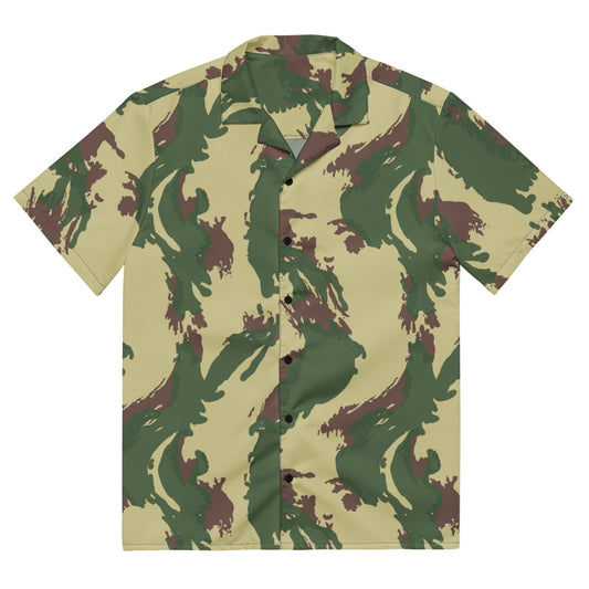 British Denison Pattern 59 Wild Geese Movie Simba CAMO Unisex button shirt - 2XS - Button Shirt