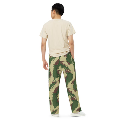 British Denison Pattern 59 Wild Geese Movie Simba CAMO unisex wide-leg pants - Unisex Wide-Leg Pants