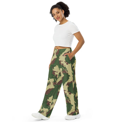 British Denison Pattern 59 Wild Geese Movie Simba CAMO unisex wide-leg pants - Unisex Wide-Leg Pants