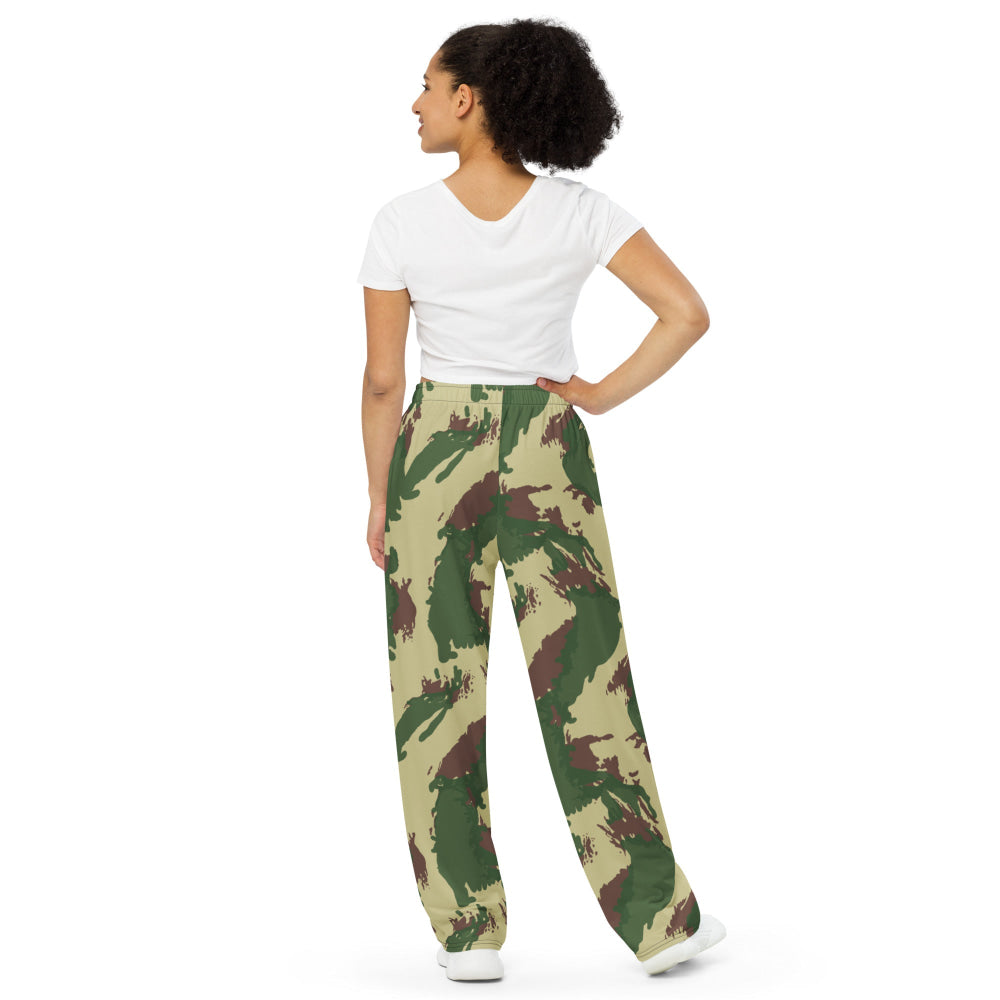 British Denison Pattern 59 Wild Geese Movie Simba CAMO unisex wide-leg pants - Unisex Wide-Leg Pants