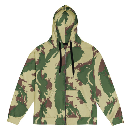 British Denison Pattern 59 Wild Geese Movie Simba CAMO Unisex zip hoodie - 2XS - Zip Hoodie