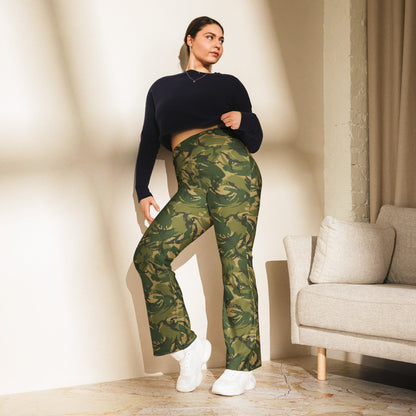 British DPM Denison Colored CAMO Flare leggings - Womens Leggings