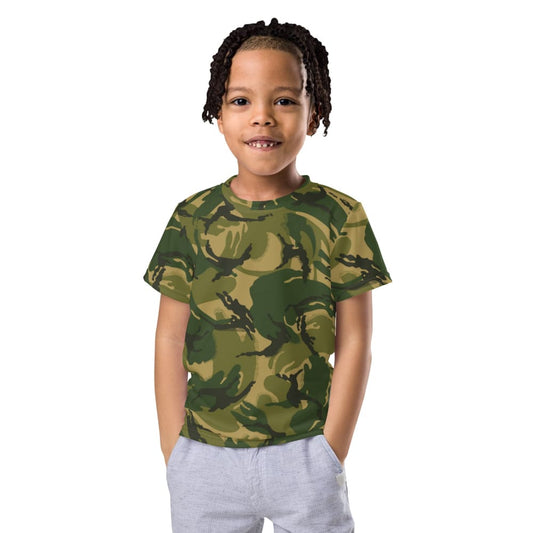 British DPM Denison Colored CAMO Kids crew neck t-shirt - 2T - Crew Neck T-shirt