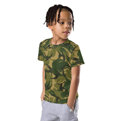 British DPM Denison Colored CAMO Kids crew neck t-shirt - Crew Neck T-shirt