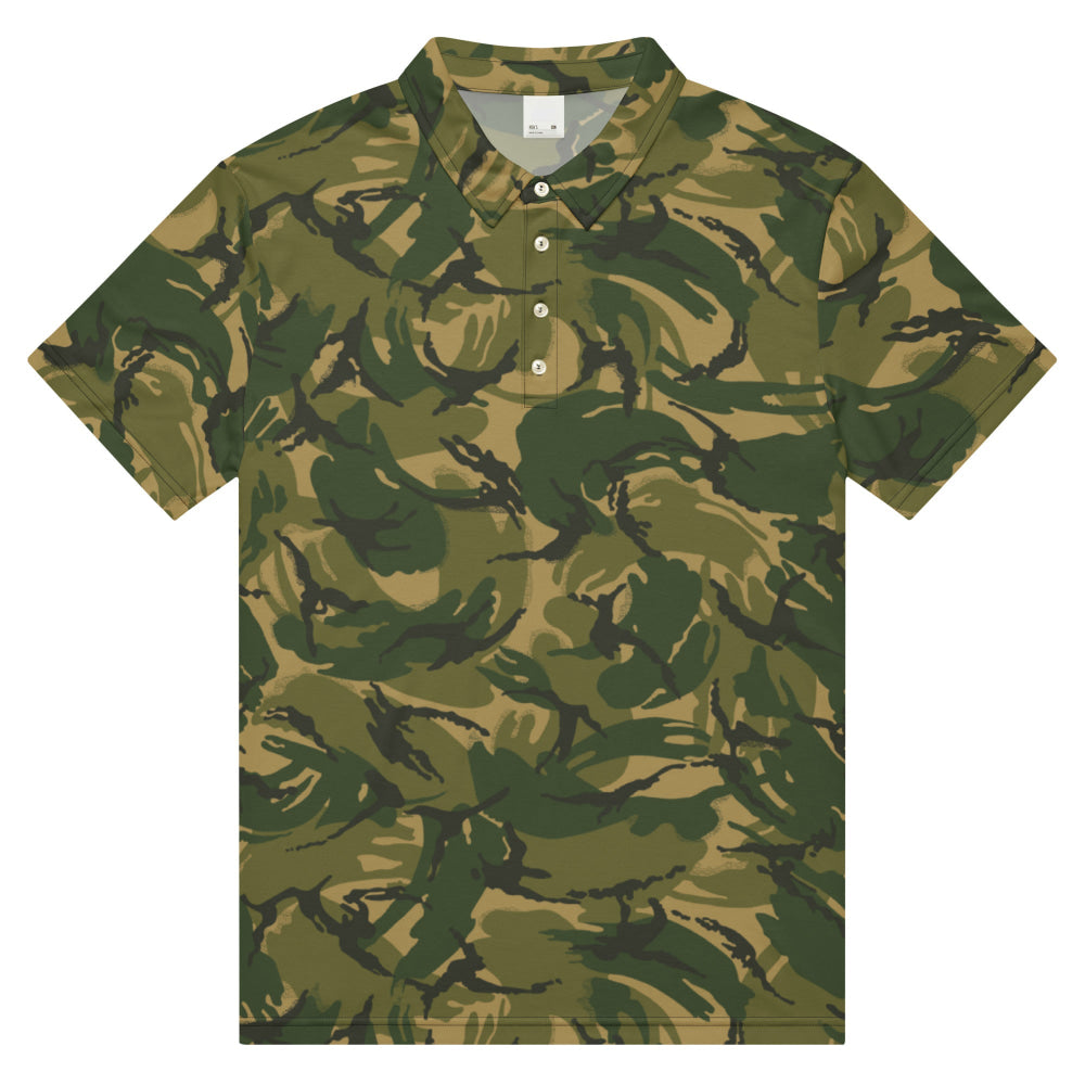 British DPM Denison Colored CAMO Men’s slim fit polo - XS - Mens Slim Fit Polo