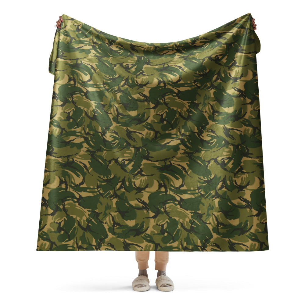 British DPM Denison Colored CAMO Sherpa blanket - 60″×80″ - Blanket