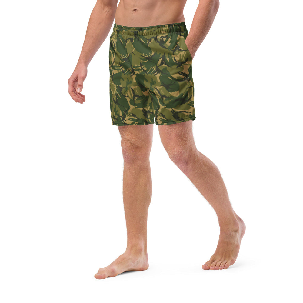 British DPM Denison Colored CAMO Swim Trunks - Mens