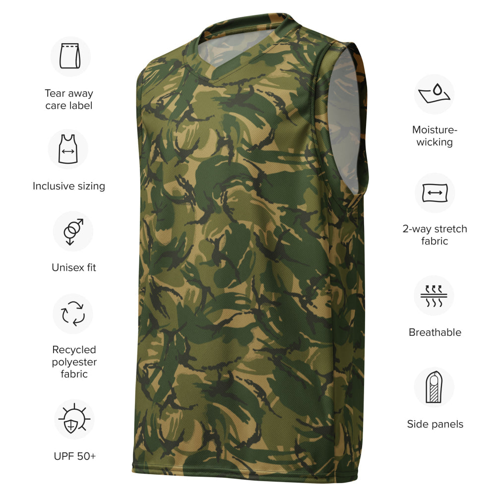 British DPM Denison Colored CAMO unisex basketball jersey - Unisex Basketball Jersey