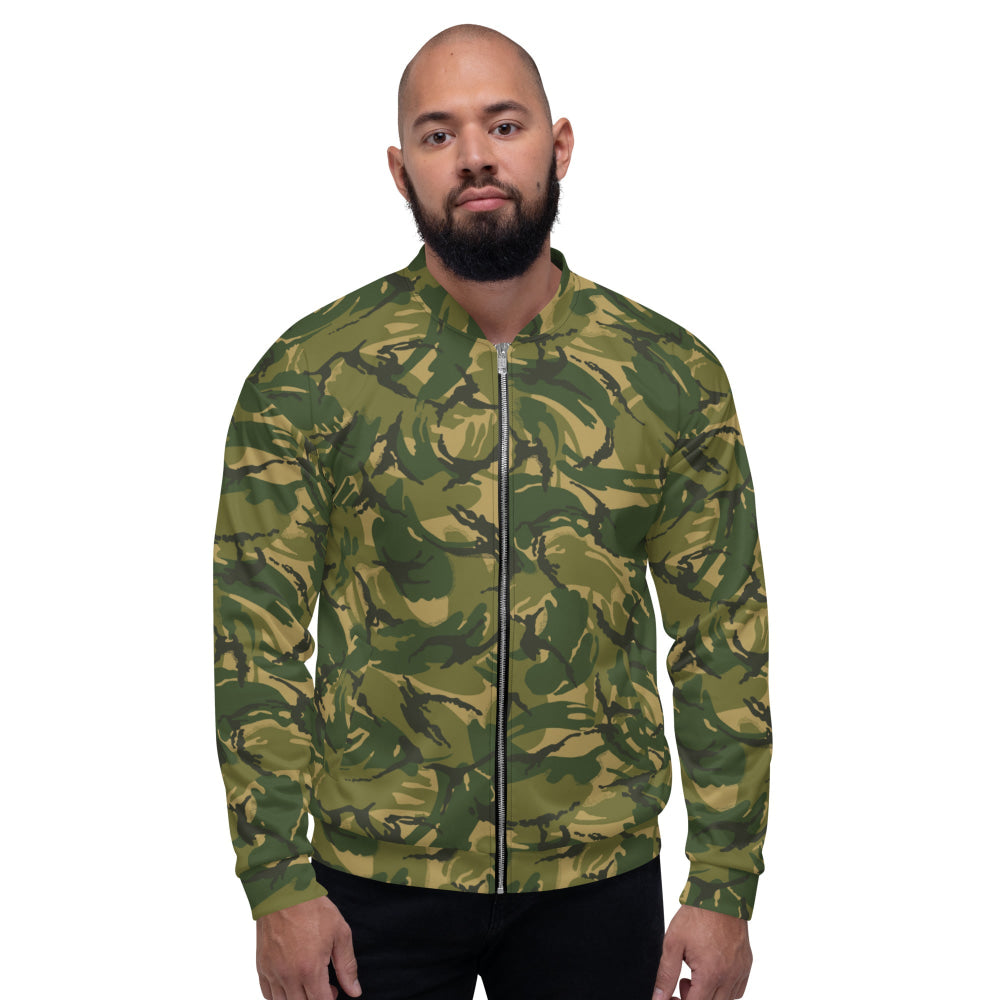 British DPM Denison Colored CAMO Unisex Bomber Jacket