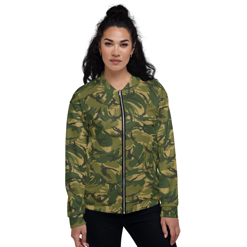 British DPM Denison Colored CAMO Unisex Bomber Jacket