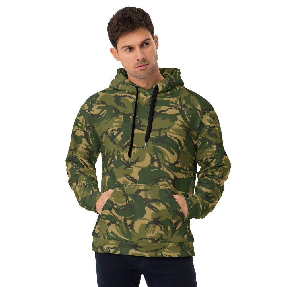 British DPM Denison Colored CAMO Unisex Hoodie - 2XS