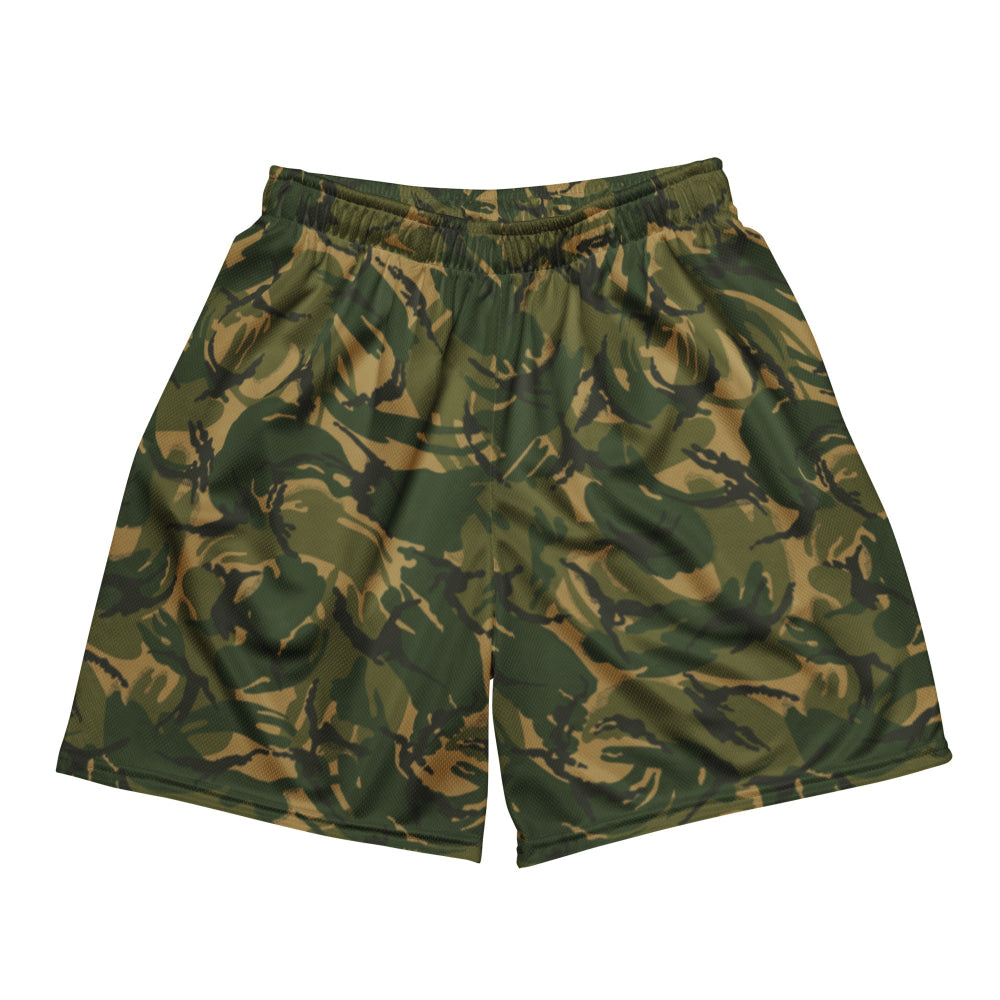 British DPM Denison Colored CAMO Unisex mesh shorts - 2XS - Mesh Shorts