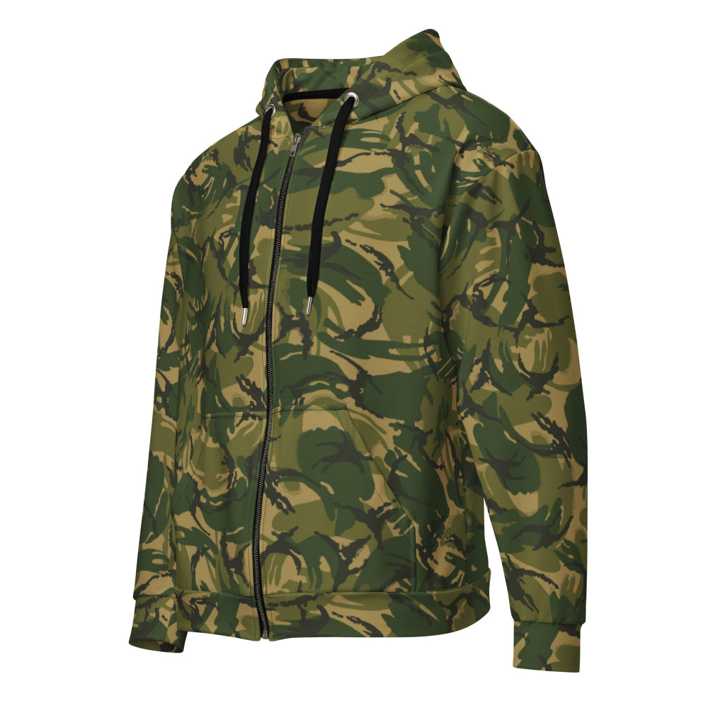 British DPM Denison Colored CAMO Unisex zip hoodie - 2XS - Zip Hoodie