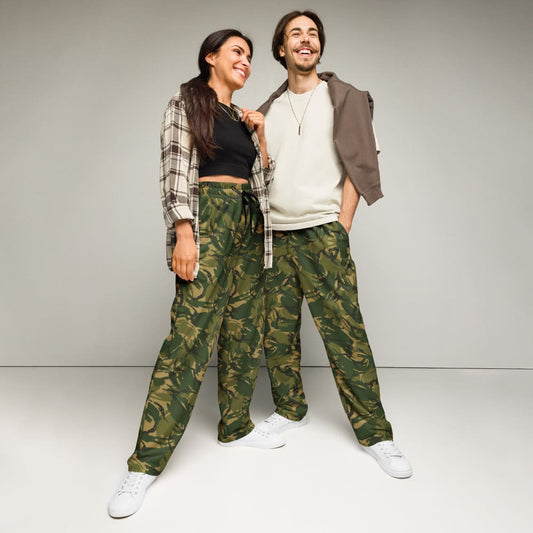 British DPM Denison Colored CAMO Wide-leg joggers - 2XS - Unisex Joggers