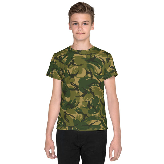 British DPM Denison Colored CAMO Youth crew neck t-shirt - 8 - Crew Neck T-shirt