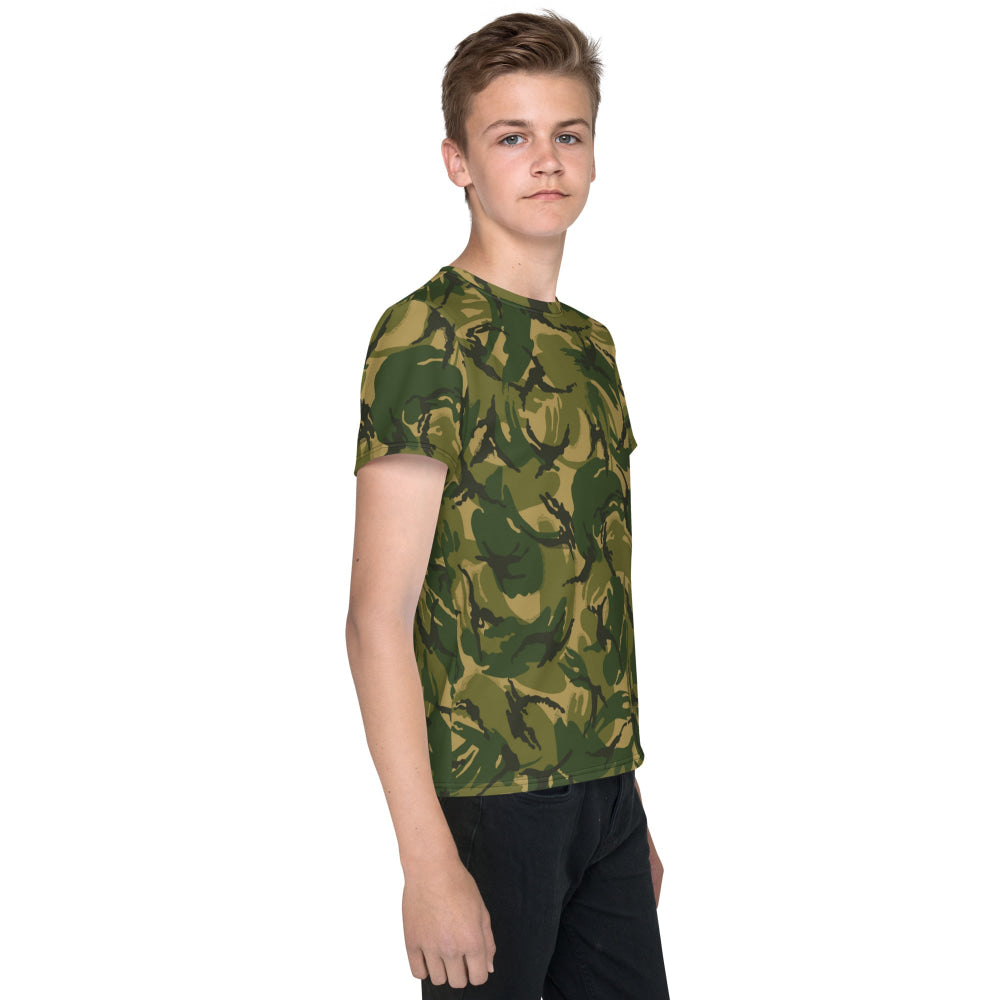 British DPM Denison Colored CAMO Youth crew neck t-shirt - Crew Neck T-shirt