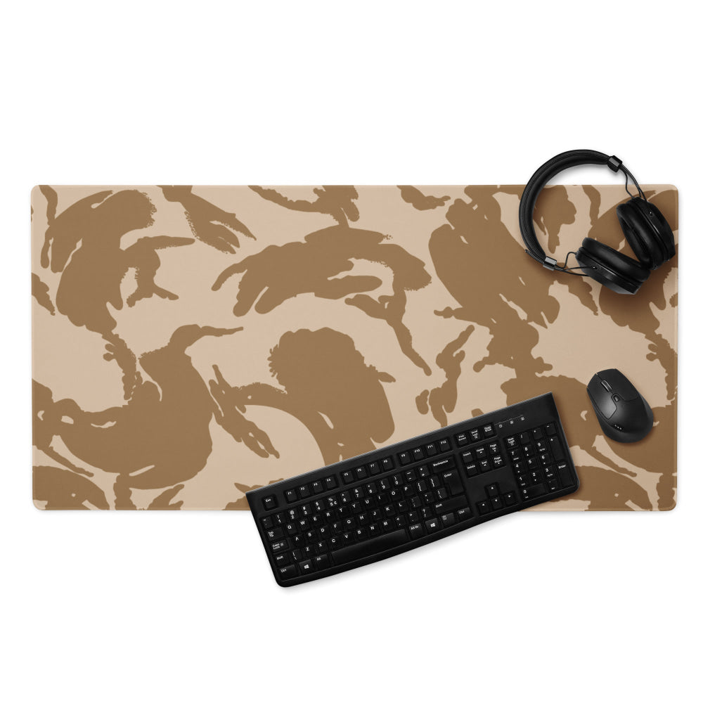 British DPM Desert CAMO Gaming mouse pad - 36″×18″ - Mouse Pad