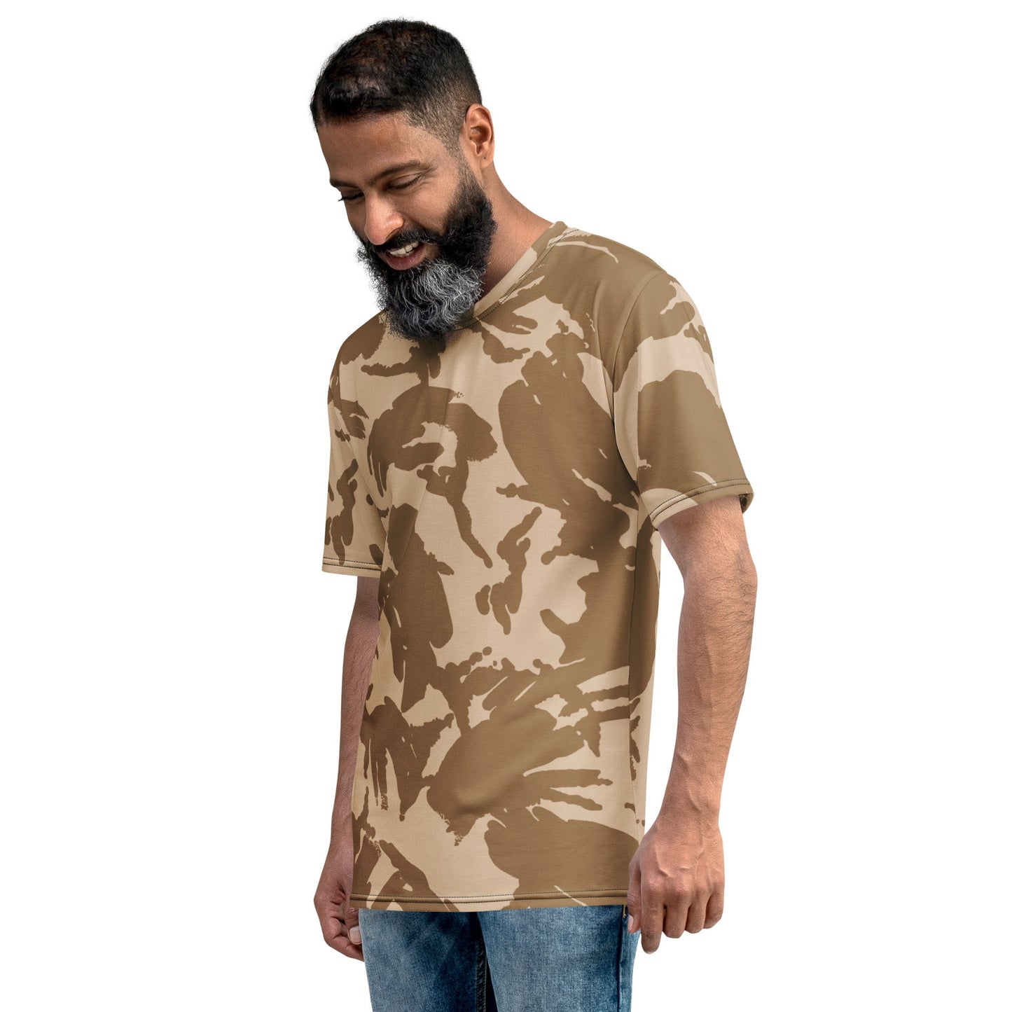 British DPM Desert CAMO Mens T-shirt - T-Shirts