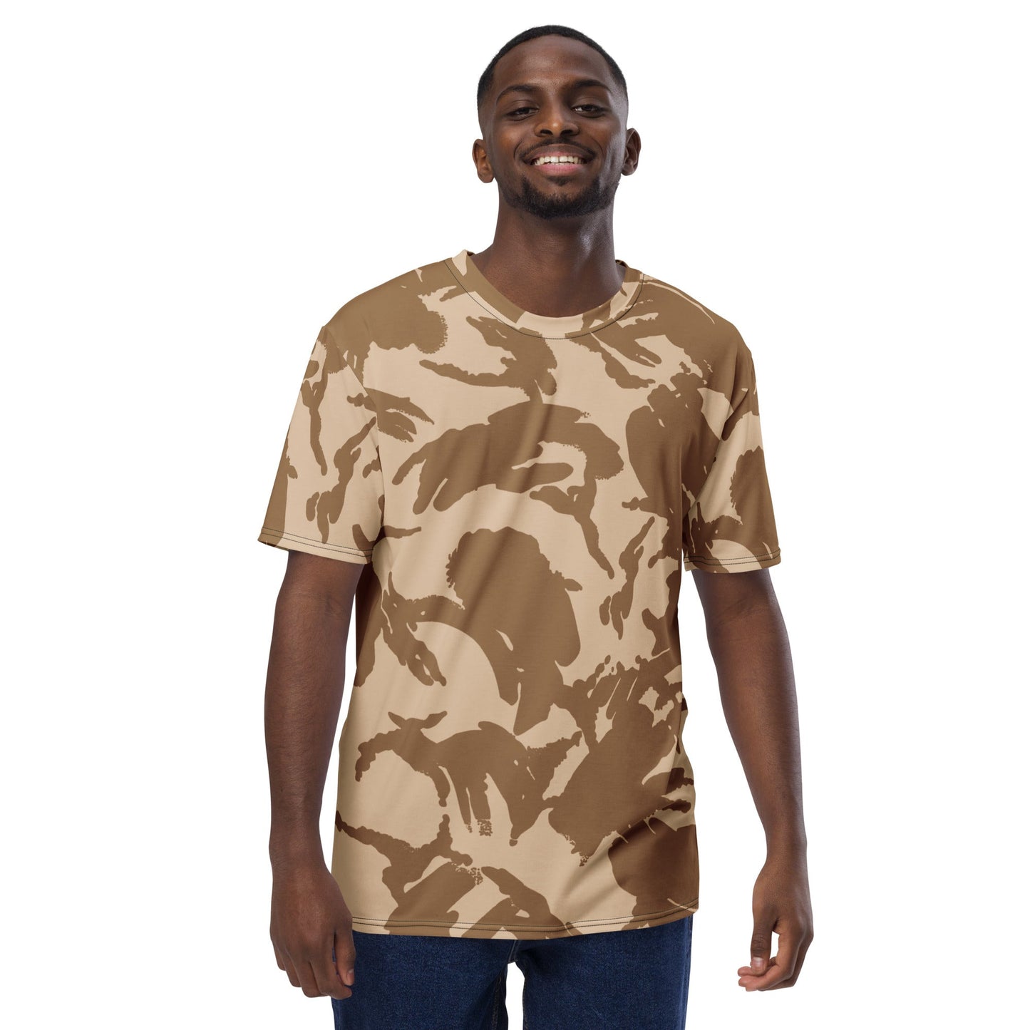 British DPM Desert CAMO Mens T-shirt - T-Shirts