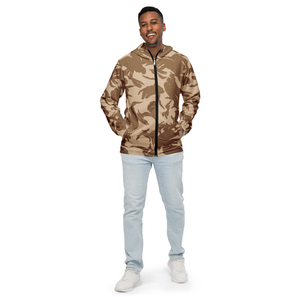 British DPM Desert CAMO Men’s windbreaker - Mens Windbreaker