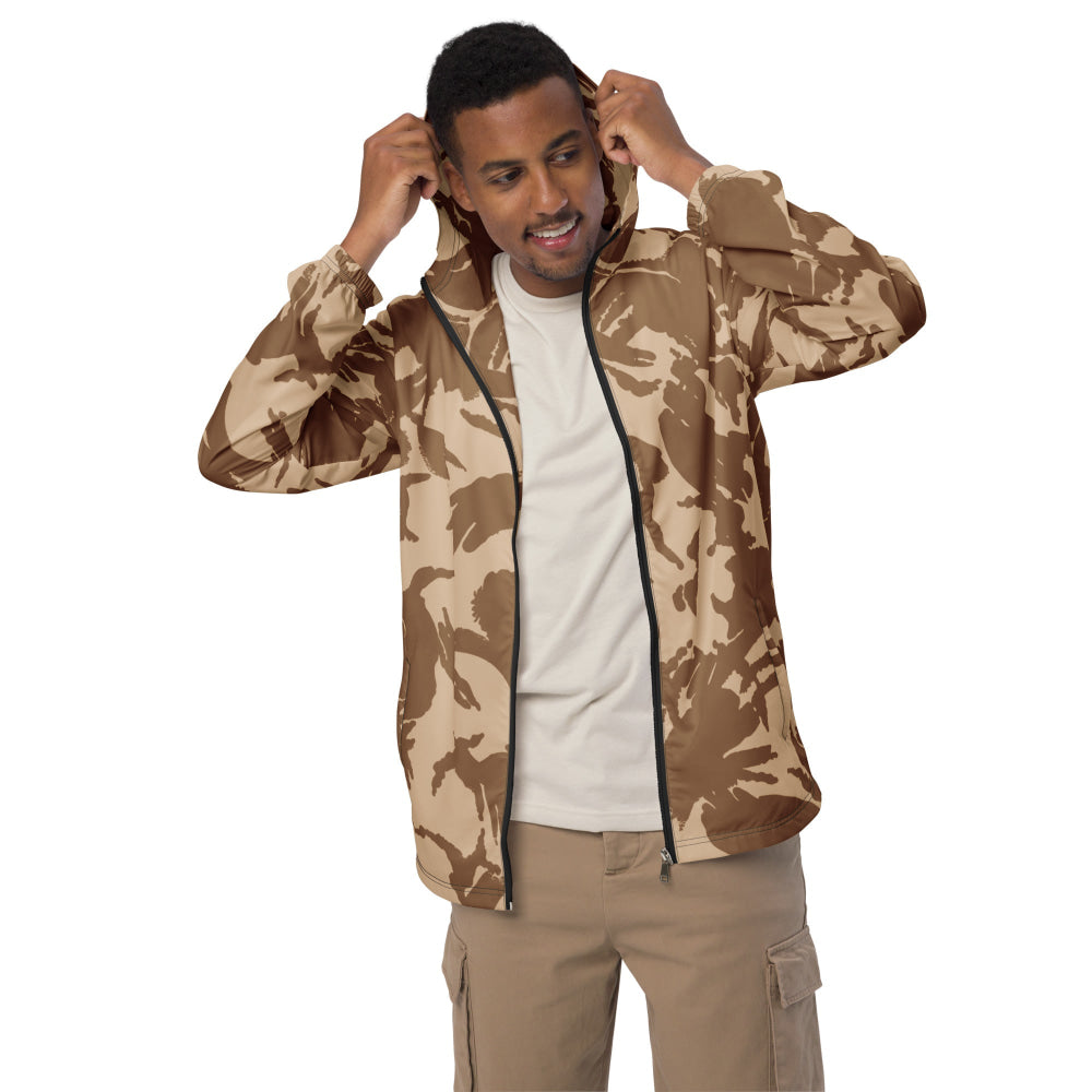 British DPM Desert CAMO Men’s windbreaker - Mens Windbreaker