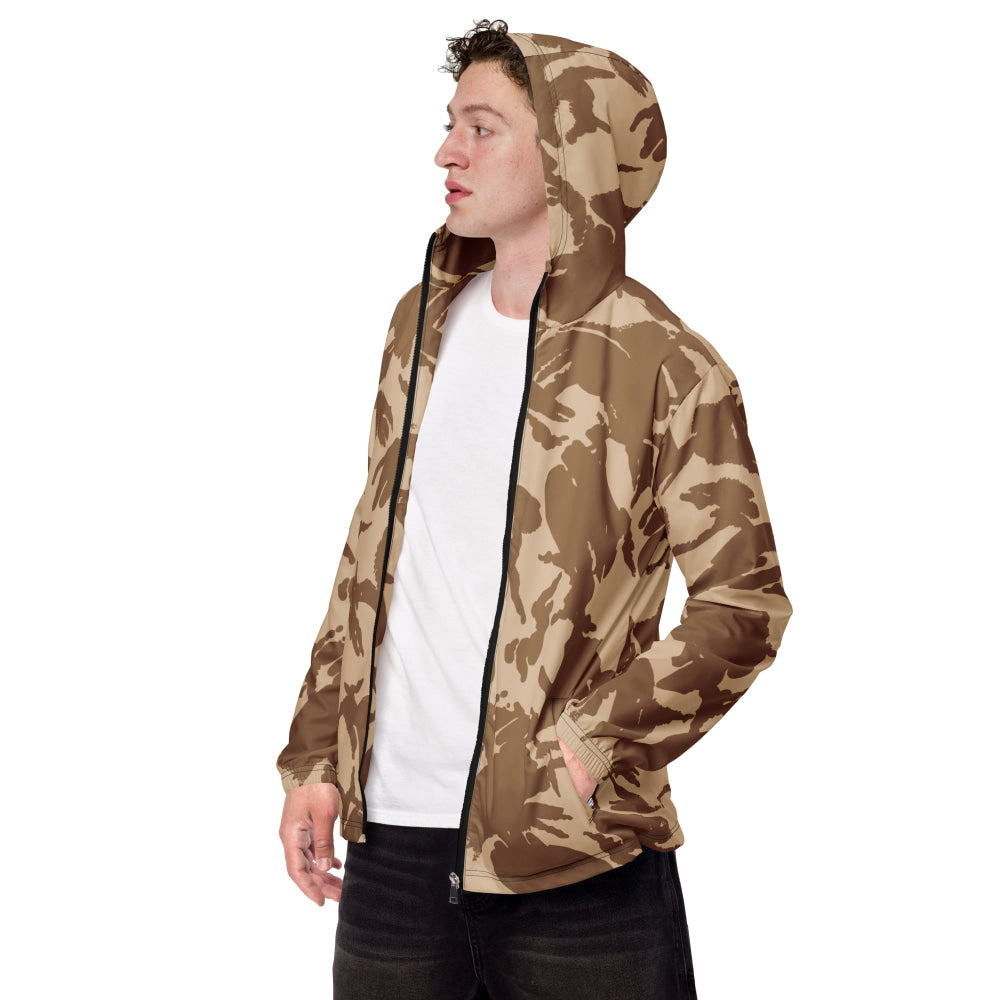 British DPM Desert CAMO Men’s windbreaker - XS - Mens Windbreaker