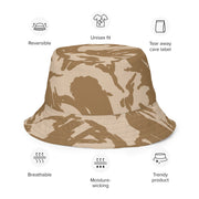 DPM Desert CAMO Reversible Bucket Hat - Head