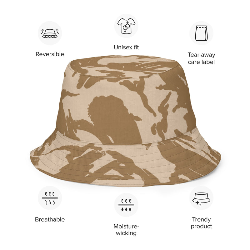 DPM Desert CAMO Reversible Bucket Hat - Head