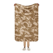 DPM Desert CAMO Sherpa Blanket - 37″×57″