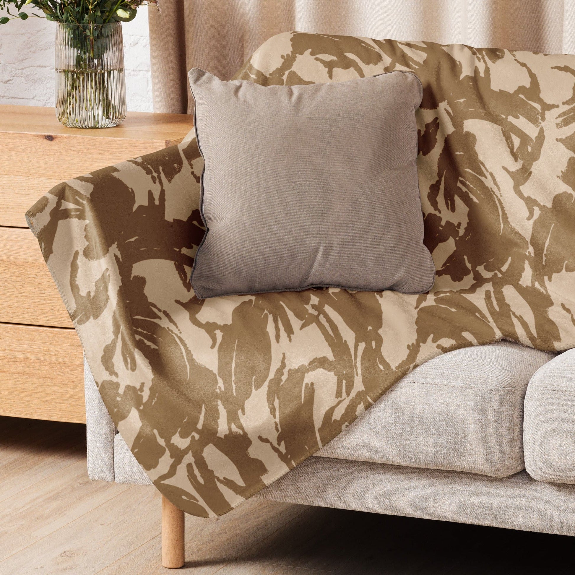 British DPM Desert CAMO Sherpa blanket - Blanket