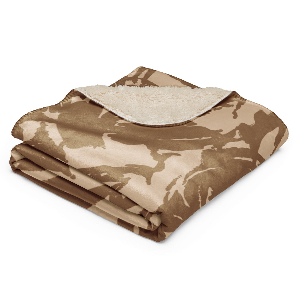 British DPM Desert CAMO Sherpa blanket - Blanket